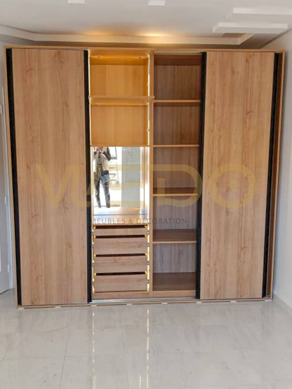 Le Dressing Modulable "Royal Luxe" : Design Chêne & Organisation 5 Étoiles